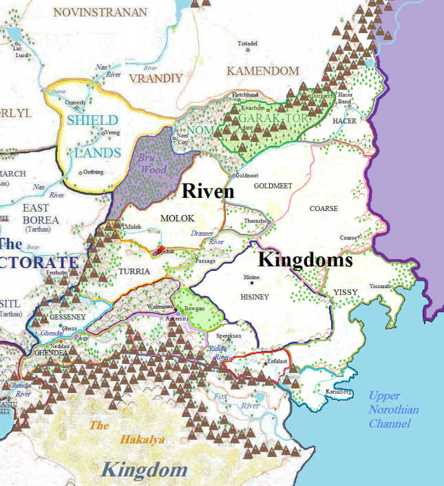 The Riven Kingdoms, 1396 NC